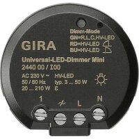 GIRA Dimmer 244000 Einsatz Tastd.Uni-LED