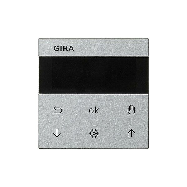GIRA Jalousie- und Schaltuhr 536626 Display System 55 F alu