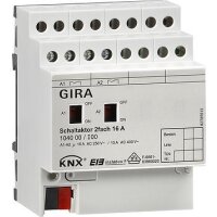 GIRA Aktor 104000 KNX/EIB Schalten 2fach 16A REG