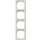 GIRA Rahmen 111403 4fach BSF senk Standard 55 rw