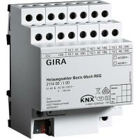 GIRA Aktor 211400 KNX/EIB Heizung 6fach REG