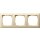 GIRA Rahmen 021301 3fach Standard 55 cremeweiss