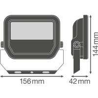 LEDV LED-Strahler LB22 FL PFM 20W/4000K SYM 100 WT