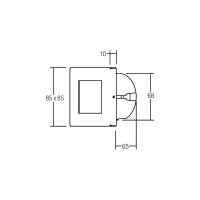 Brumberg LED-Wandeinbauleuchte LB22 1W 230V ww