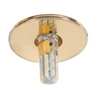 nobile Lichtpunkt LB22 C 392 gold 24 Karat vergoldet 20W