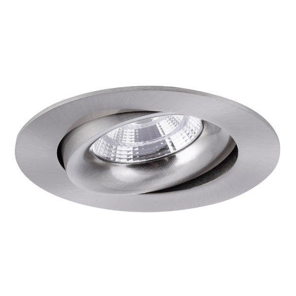 Brumberg LED-Deckeneinbaustrahler LB22 rund 350mA 5W 3000K nickel