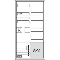 Hager Komplettschrank ZB32SET15LK 1ZP BKE-I APZ 1100mm...