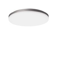 Spittler LED-Wandleuchte WL220 opal 10/15W 830/840 grau IP20