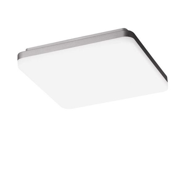 Spittler LED-Deckenleuchte WL260 opal 18/24W 830/840 grau IP20