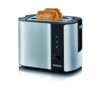 SEVERIN Toaster AT 2589 edelstahl/schwarz