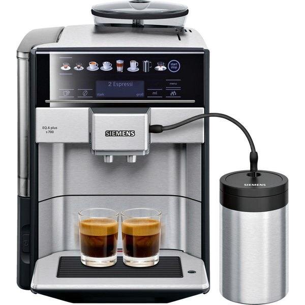 Siemens Kaffeevollautomat TE657M03DE Edelstahl/schwarz