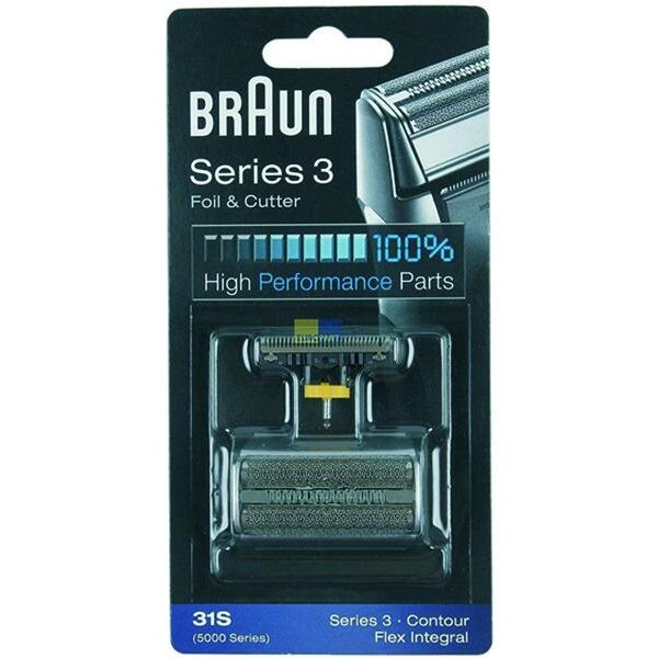 Braun Kombipack 31S silber