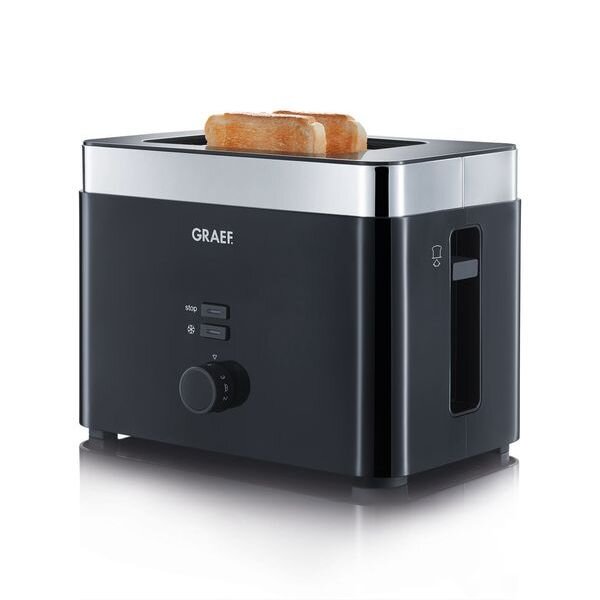 Graef Toaster TO62 Acryl schwarz