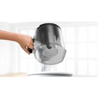 Bosch Bodenstaubsauger BGC41LSIL weiß/samtbl. met....