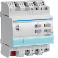 Hager Jalousieausgang TYA624C KNX 4fach 230V