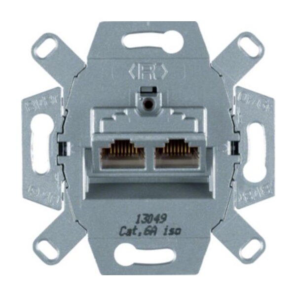 TEHALIT Datendose G3140 Cat.6A 2fach 8/8polig