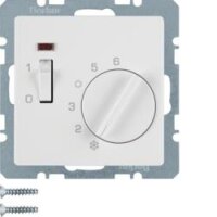 Berker Raumtemperaturregler 20316089 polarweiss samt