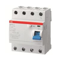 ABB FI-Schutzschalter allstromsensitiv F204B-40/0,03 4P...