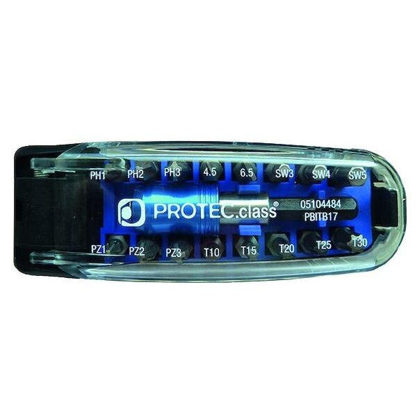 PROTEC Bit-Box PBITB17 17teilig SL,PH,PZ,T,SW