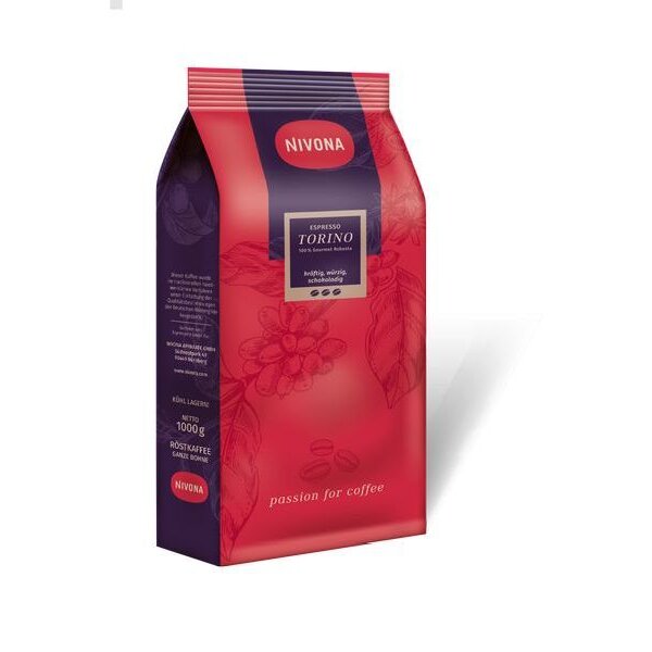 Nivona Kaffeebohnen NIT 1000  Espresso Torino 1kg (MHD)