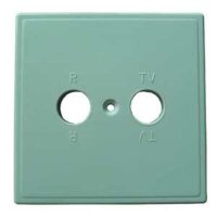 PROTEC Abdeckung PADS-2-8080 2-Port reinweiss