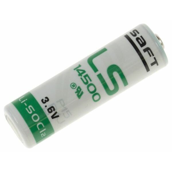 SAFT Batterie Lithium LiSOCl2 3,6V/2600mAh LS 14500 AA