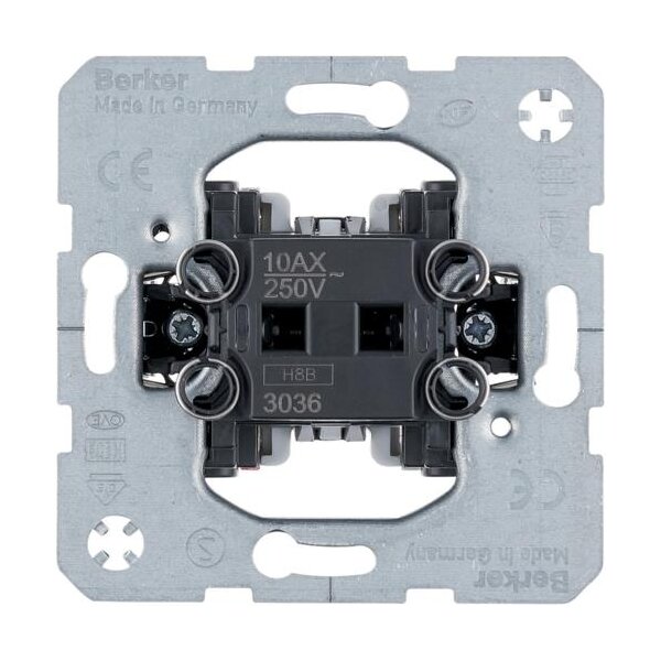 Berker Wippschalter 3036 Aus/Wechsel