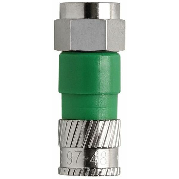 Axing F-Compression-Stecker CFS 97-48 NITIN-beschichtet Dmr. 4,9 mm