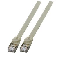 DNTE Flachpatchkabel RJ45 U/FTP Cat.6A 5m grau