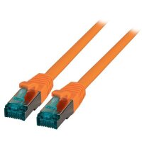 DNTE Patchkabel RJ45 S/FTP Cat.6A LSZH  5m orange