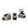 DNTE Ecolan Druckguss Gehäuse Cat.6A RJ45 Keystone