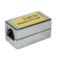 DNTE Modular RJ45 Kupplung Cat5e geschirmt E-TA 8/8