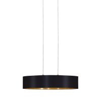 EGLO Pendelleuchte LB22 schwarz gold