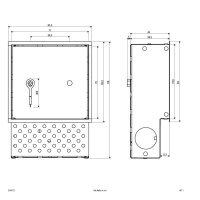 EVN Metall-Einputztopf EPKP21