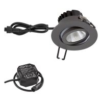 EVN LED-Deckeneinbaustrahler LB22 Rund 220 240V 6W 3000K...