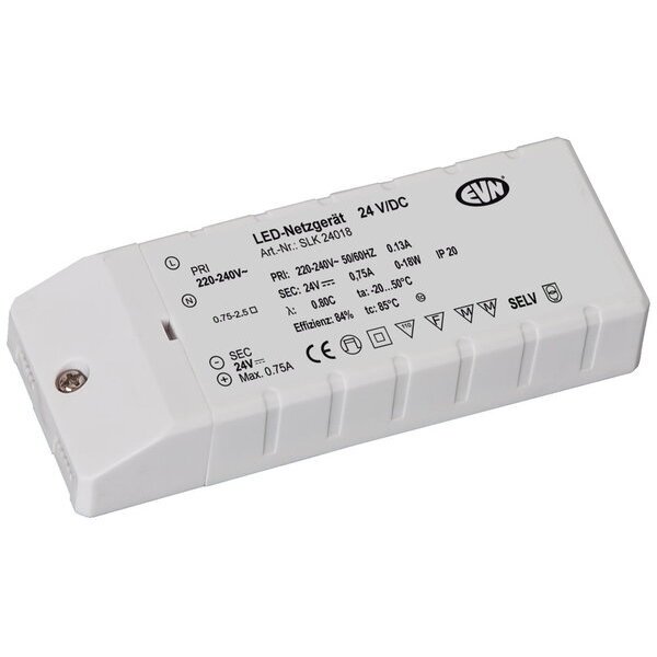 EVN LED-Betriebsgerät 24V 5-18W IP20 ws.