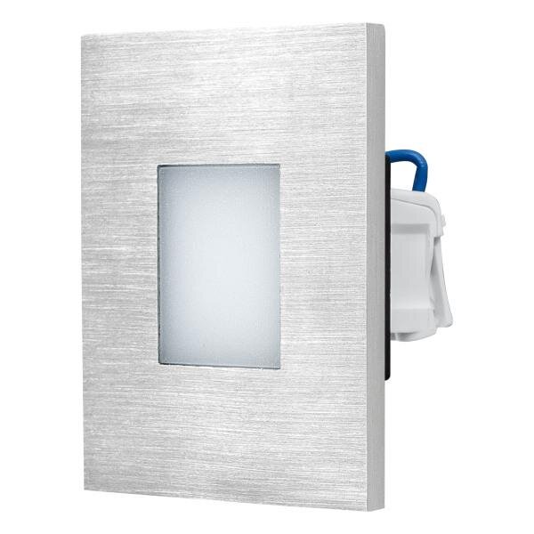 EVN LED-Wandeinbauleuchte LB22 Edelstahl IP44 1,8W 55lm 3000K