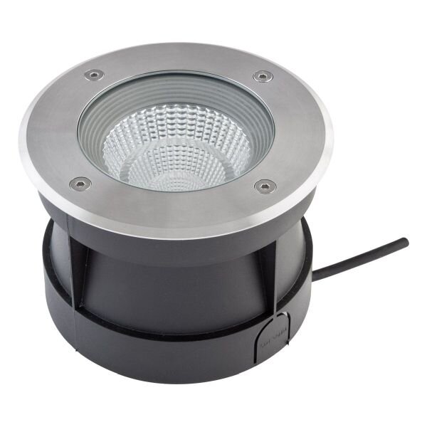 EVN LED-Bodeneinbaustrahler LB22 IP67 110-240V 12W 4000K 1047lm rund EDS