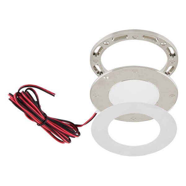 EVN LED-Wandleuchte 12V/DC 2,5W 3000K 100lm rund weiß