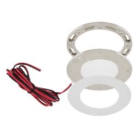EVN LED-Wandleuchte 12V/DC 2,5W 3000K 100lm rund weiß