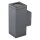 EVN Wandleuchte IP54 GU10 max. 2x 11W 2-flmg. anthrazit