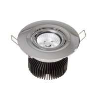 LEDxON LED-Deckeneinbaustrahler LB22 EDOS SB 100mm ww 12W...