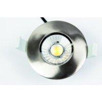 LEDxON LED-Einbauleuchte LB22 EDOS flat 90mm ww 6W IP44...