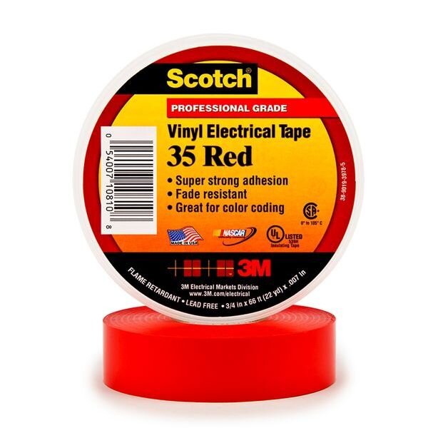 3M Band Scotch35-19x20rd NR.35 19mmx20m rot