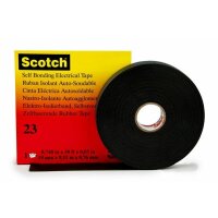 3M Isolierband Scotch23-19x9.15 19mmx9,15m schwarz