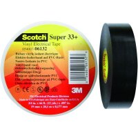 3M Isolierband Super33+-19x20 19mmx20m schwarz