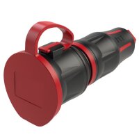 PCE Schutzkontaktkupplung gummiert TopTaurus2 IP54