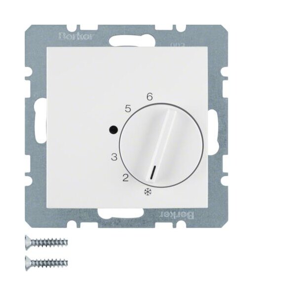 Berker Raumtemperaturregler 20268989 polarweiss glänzend