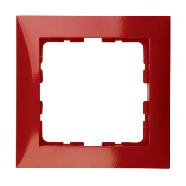 Berker Rahmen 10118962 1fach rot glänzend