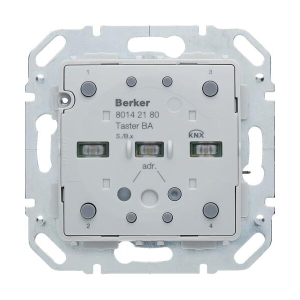 Berker Tastsensormodul 80142180 TP+EASY 2fach S1/B3/B7